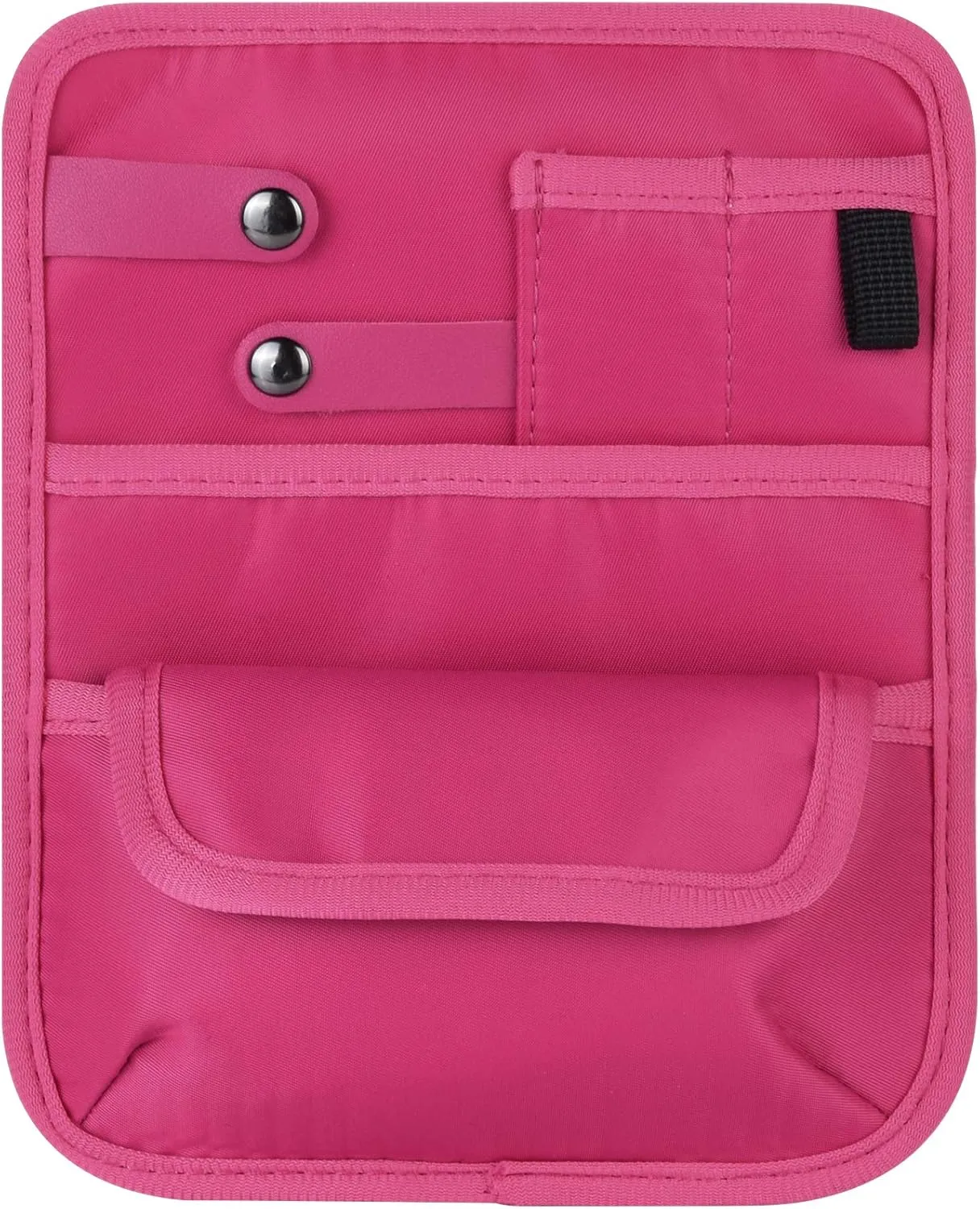 Beautyflier Nylon 4 Pockets Nurse Organizer Bag Pouch for Accessories Tool Case Medical Care Kit (CASE ONLY) (Hot Pink (6 Pocket))