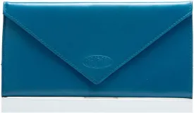 Big Skinny Women's Slimvelope Leather Tri-Fold Checkbook Slim Wallet, Holds Up to 40 Cards