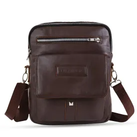 Brown Alpha messenger bag