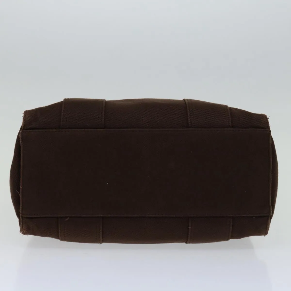 BURBERRY Nova Check Blue Label Hand Bag Canvas Brown Beige  bs12791