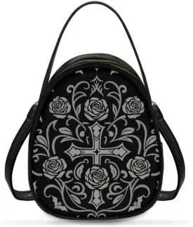 Cell Phone Purse Crossbody Bag for Women, Small Travel Purses Vegan PU Leather Top Handle Shoulder Handbag