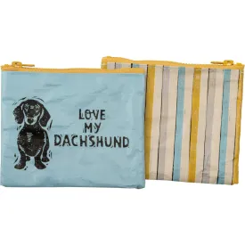 DACHSHUND ZIPPER WALLET