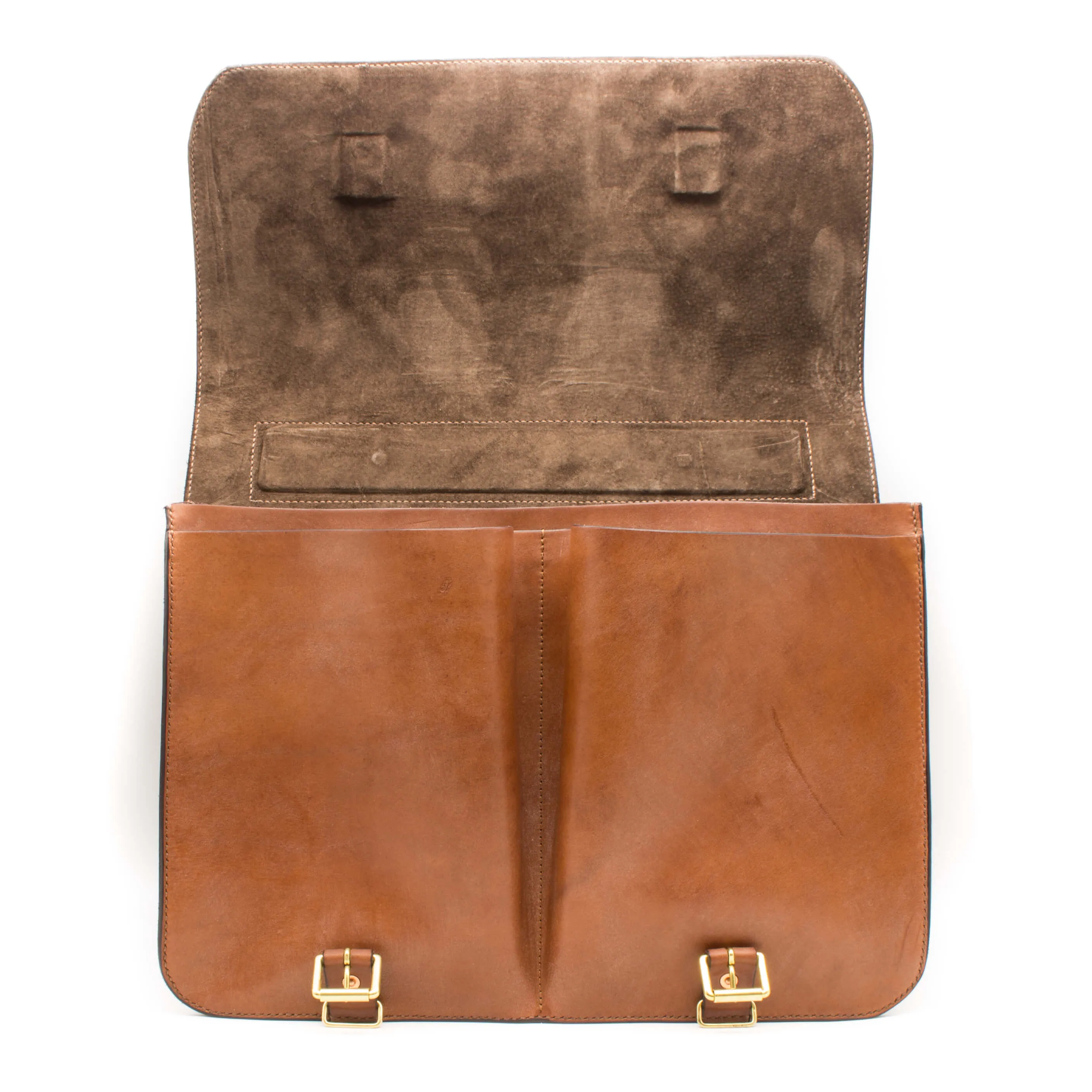 Devon Leather Messenger Bag