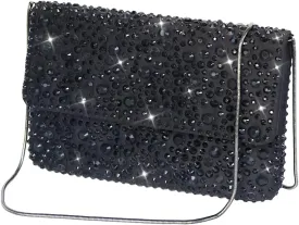 Evening Clutch Purses for Women Ladies Sparkling Wedding Crystal Rhinestone Bag