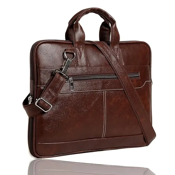 FASHION PASSION Men & Women Tan Messenger Bag (BROWN)