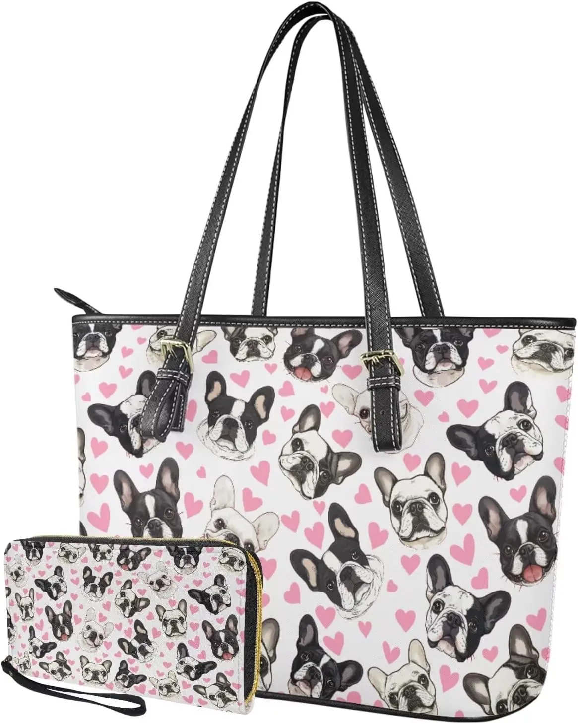 Fashion Purse and Wallet Set for Women Travel Outdoor Shopping Work