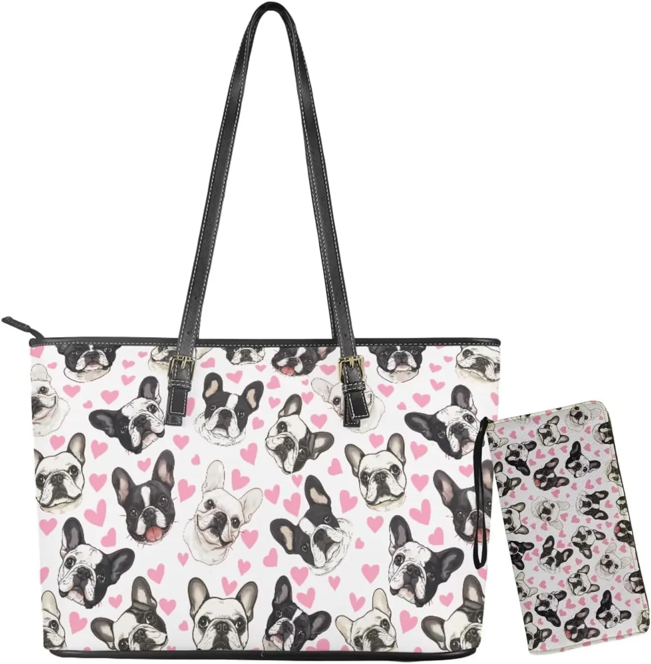 Fashion Purse and Wallet Set for Women Travel Outdoor Shopping Work