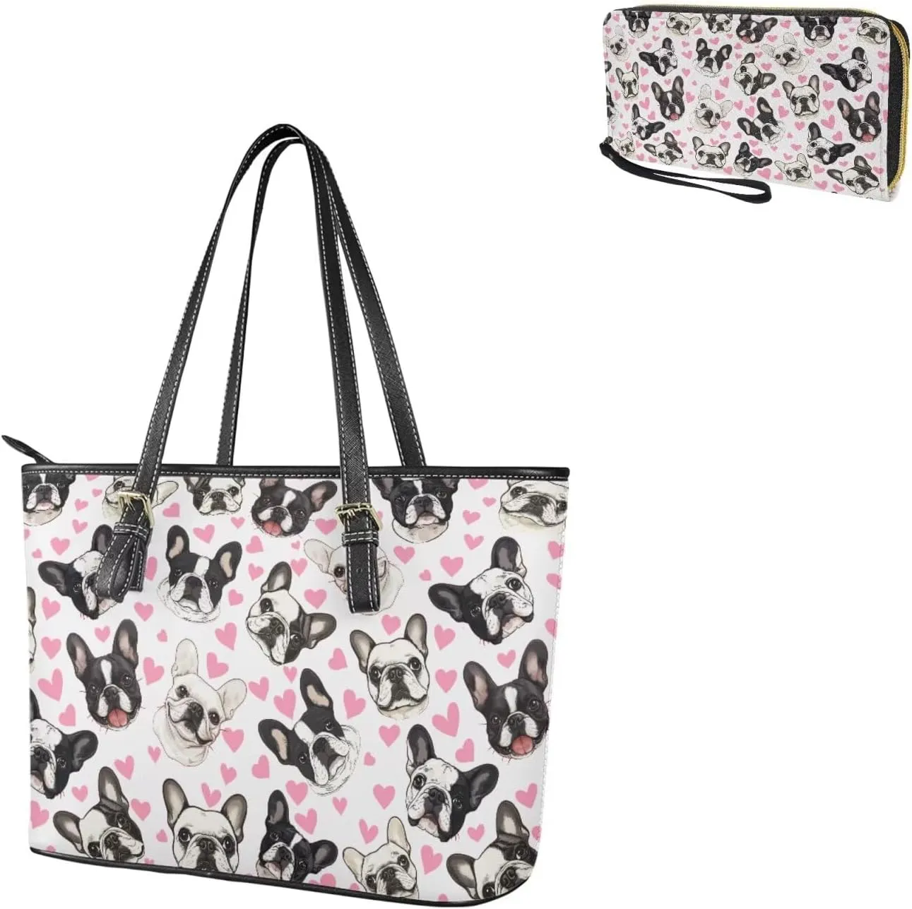 Fashion Purse and Wallet Set for Women Travel Outdoor Shopping Work