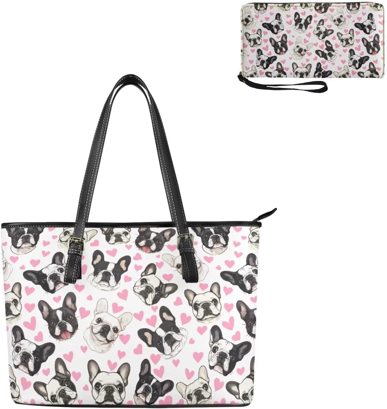 Fashion Purse and Wallet Set for Women Travel Outdoor Shopping Work