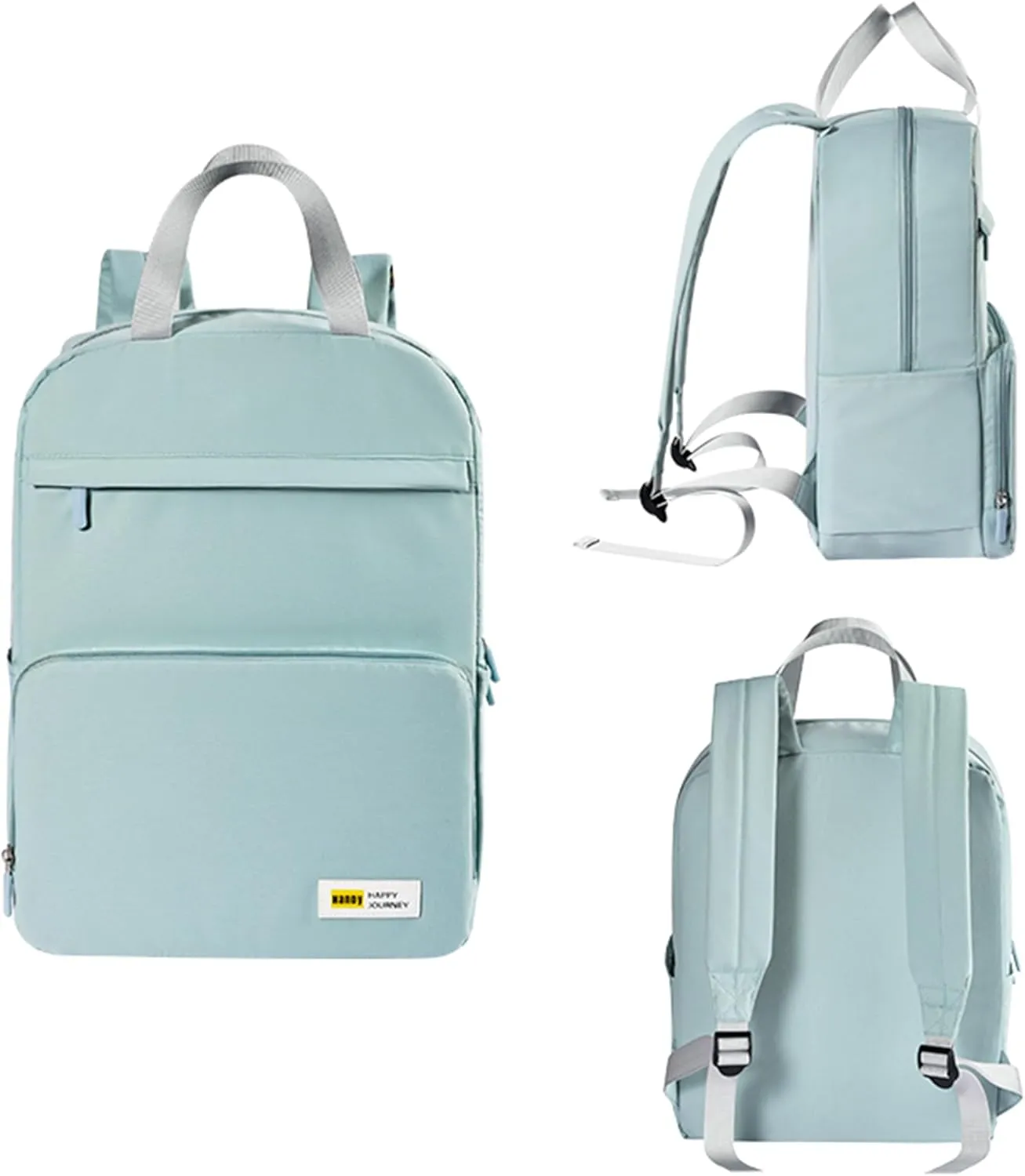 FILLIX Daily Waterresistant Foldable Backpack for Travel Shopping Outdoor Hiking Lightweight Cute Casual Minimalist (Green)