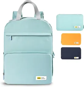 FILLIX Daily Waterresistant Foldable Backpack for Travel Shopping Outdoor Hiking Lightweight Cute Casual Minimalist (Green)