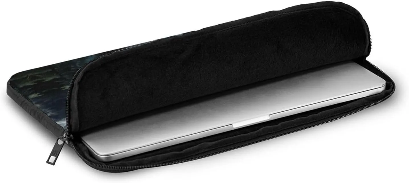 Glacier Fjord, Alaska Prints Shockproof Portable Laptop Sleeve Bag 13 inch - Lightweight Laptop Case for Men and Women Business Travel, Office Daily Use