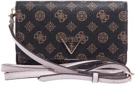 Guess Noelle Crossbody Bag In Mocha For Women