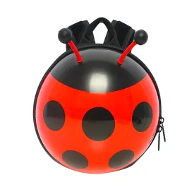 Kids Backpack with Leash Ladybug Cute Animal 3D Mini Backpacks for Kindergarten
