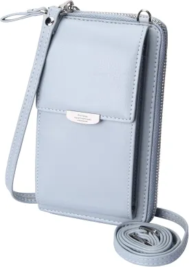 KUKOO Small Crossbody Bag Cell Phone Purse Wallet with Credit Card Slots for Women