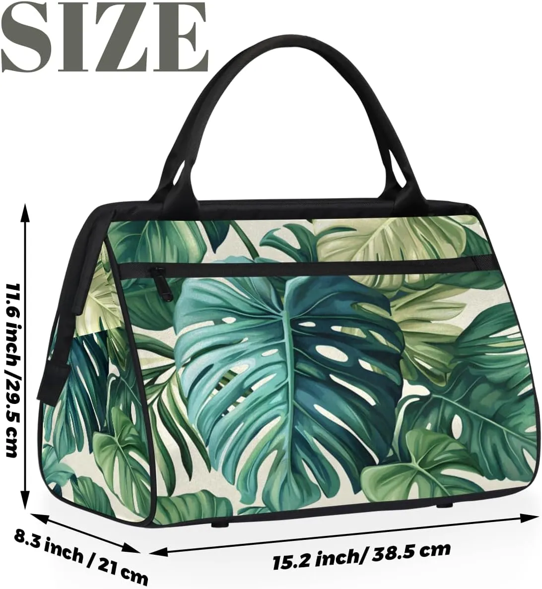 Large Tote Bag for Women with Zipper, Work Gym Tote Nurse Dance Yoga Bag for Sport, Travel