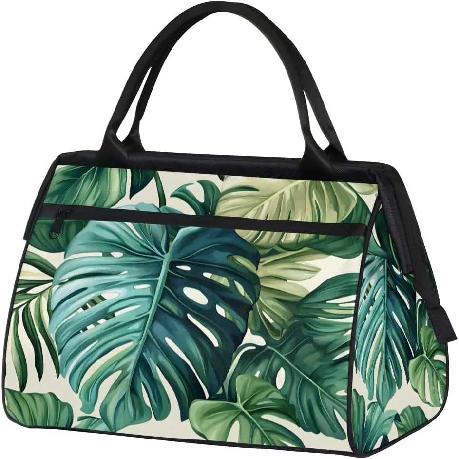 Large Tote Bag for Women with Zipper, Work Gym Tote Nurse Dance Yoga Bag for Sport, Travel