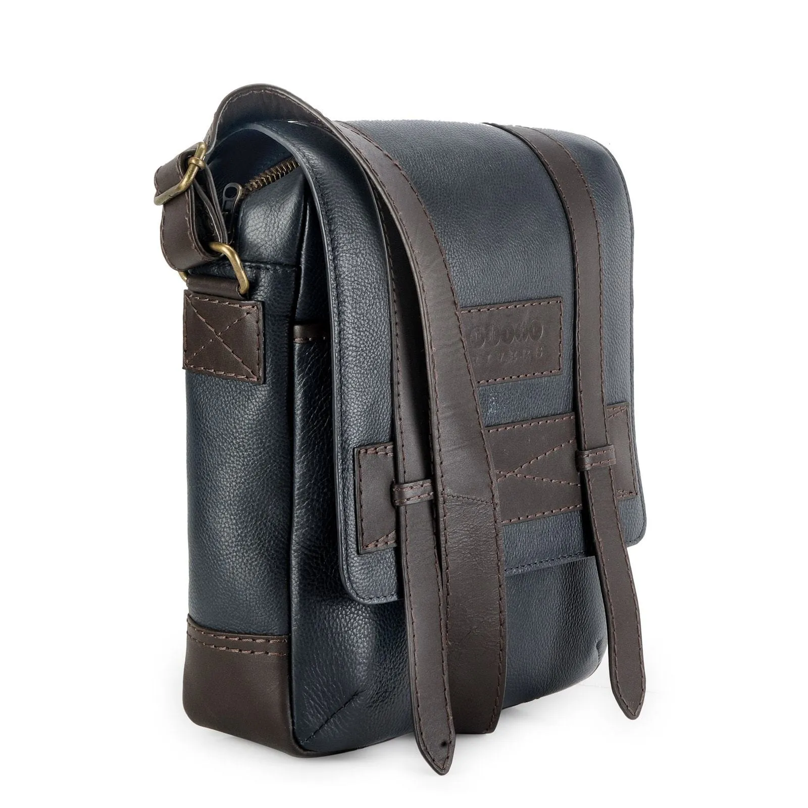 Leather Messenger Bag - PR1121