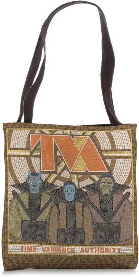 Marvel Loki Time Variance Authority Time-Keepers Mosaic Tote Bag