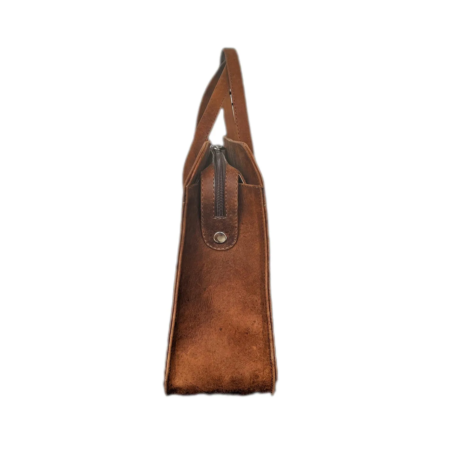 Natural Leather Laptop Briefcase - Keeba