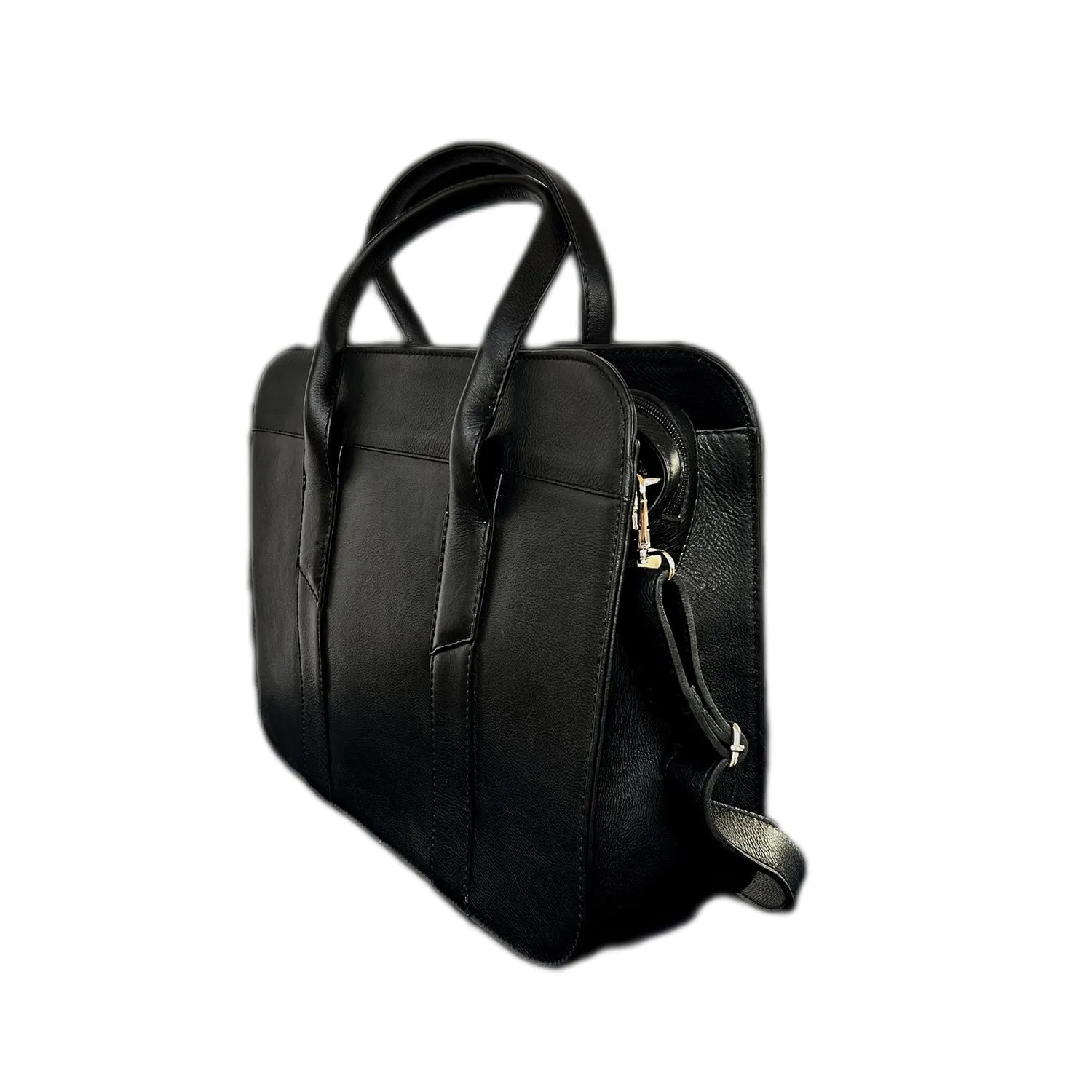 Natural Leather Laptop Briefcase - Keeba