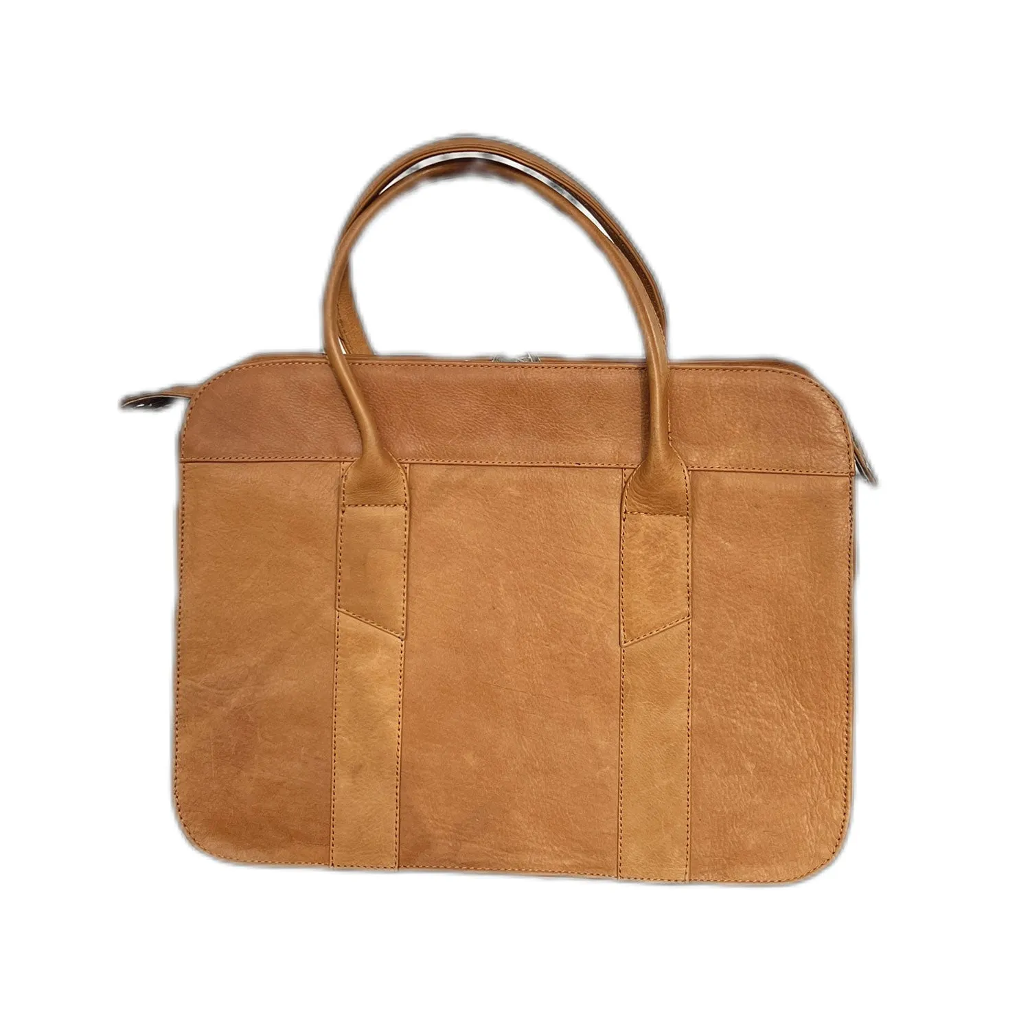Natural Leather Laptop Briefcase - Keeba