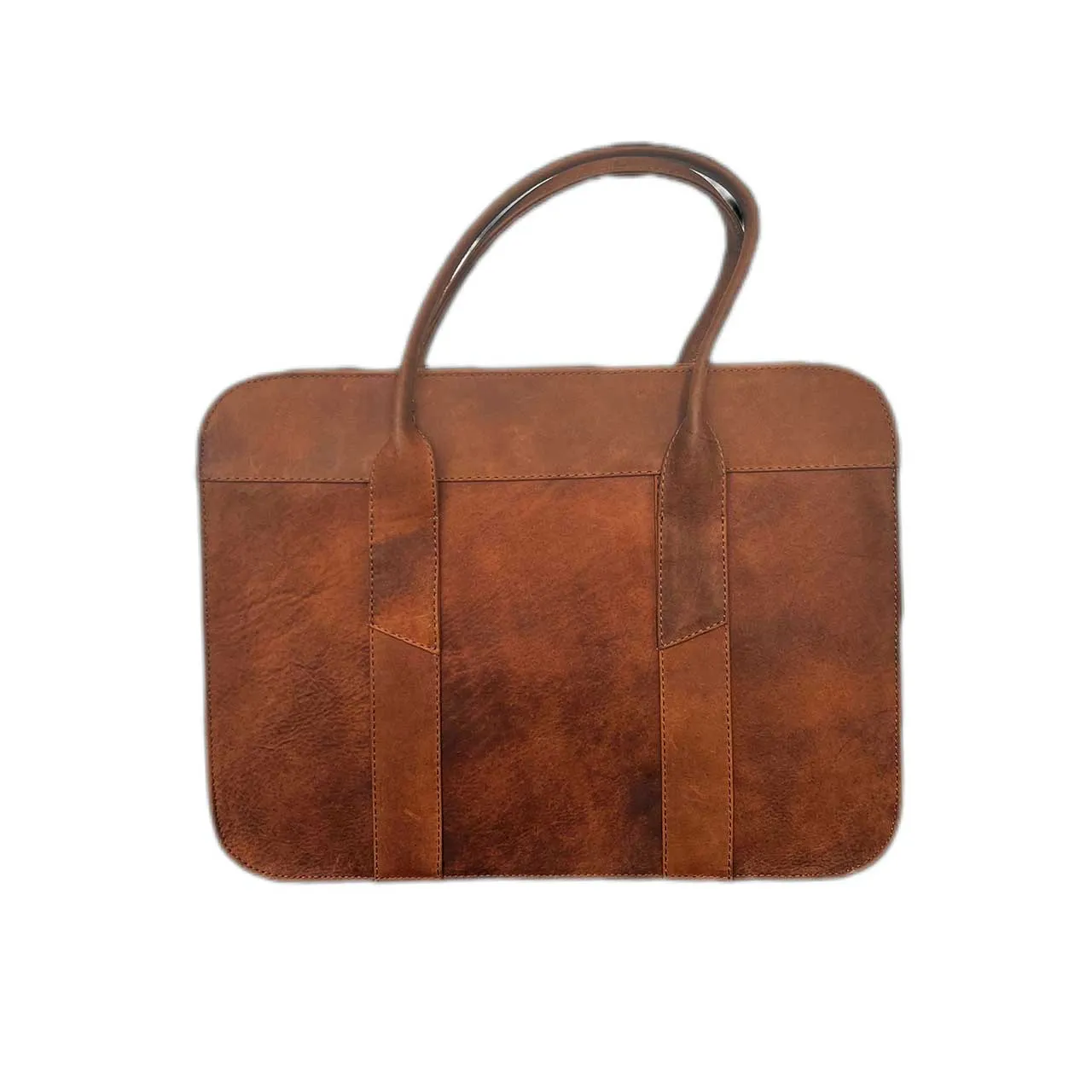Natural Leather Laptop Briefcase - Keeba