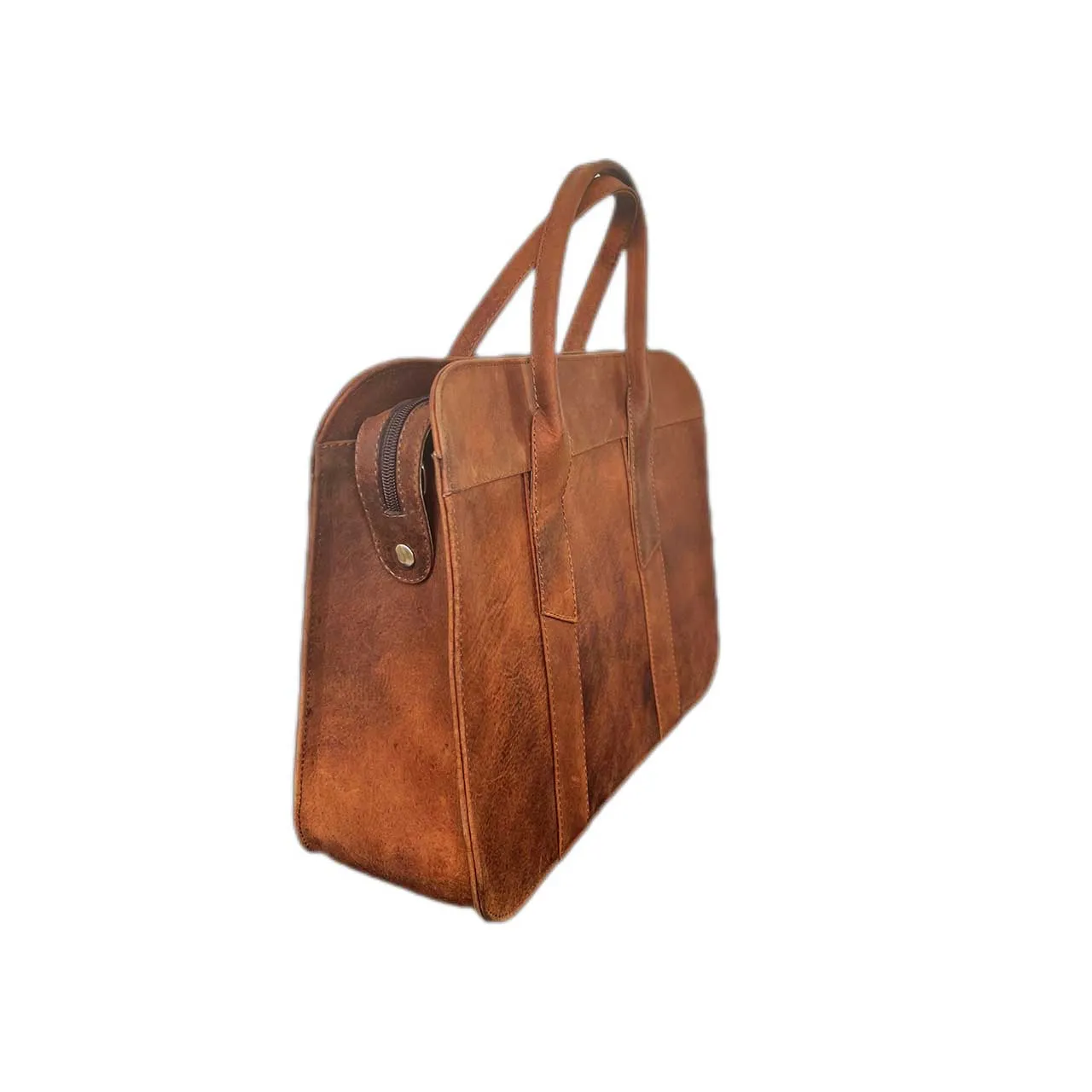 Natural Leather Laptop Briefcase - Keeba