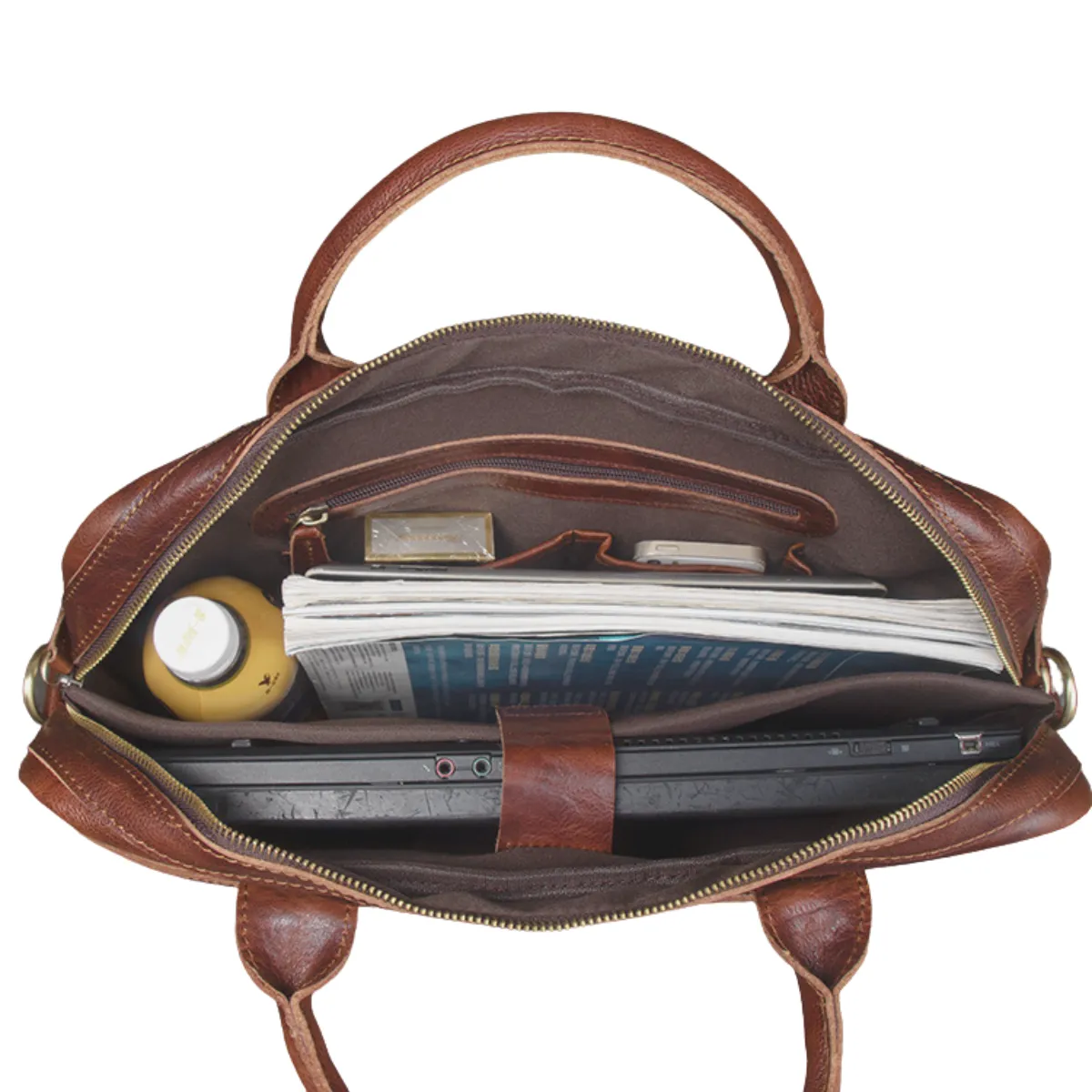 Oscar Genuine Leather Messenger Bag