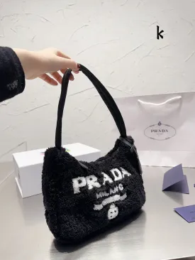 PD180 Shearling mini-bag / 9x7.1x2.4inch