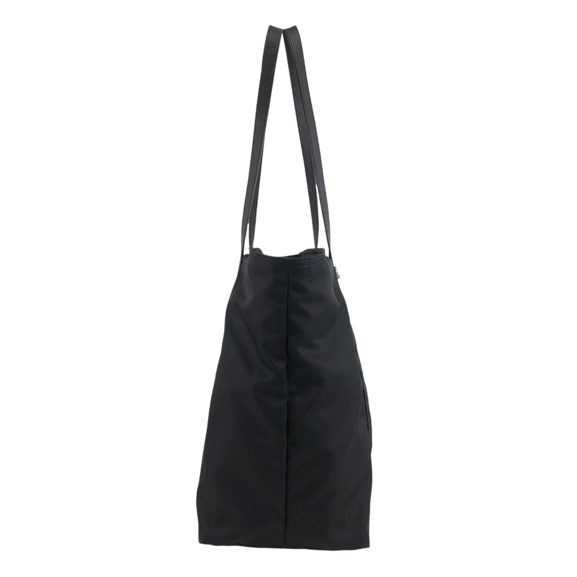 PRADA  Triangle Logo  Handbag Totebag Black Vintage a4rxmg