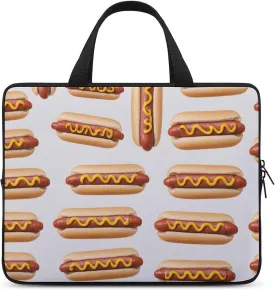Santa Claus Pattern Messenger Bag Case Sleeve for Laptop Briefcase