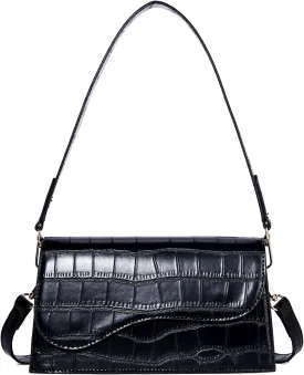 Telena Shoulder Bag for Women Vegan Leather Women's Shoulder Purses Handbags with 2 Removable Strap Crossbody Bag Purses