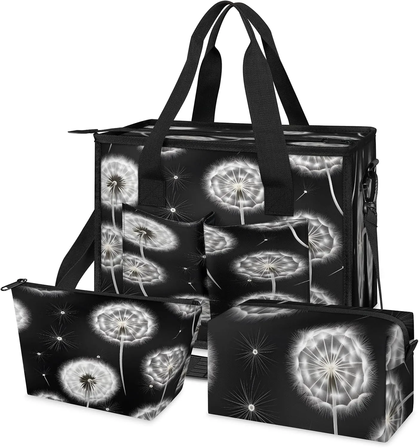 Tote Satchel Bag Set 3PCS for Women, Tote Briefcase Shoulder Handbag Purse Satchels
