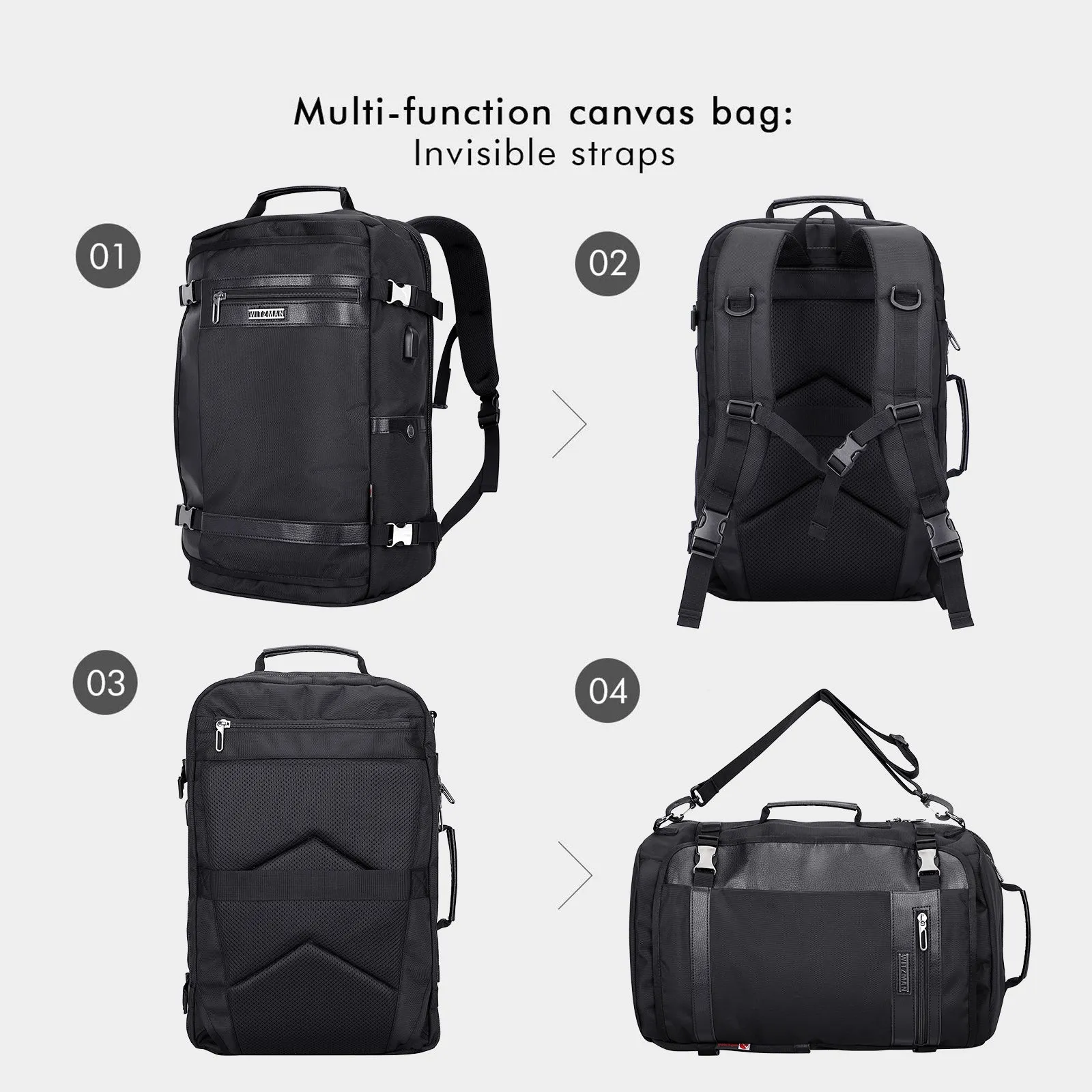 Travel Carry On Luggage Backpack