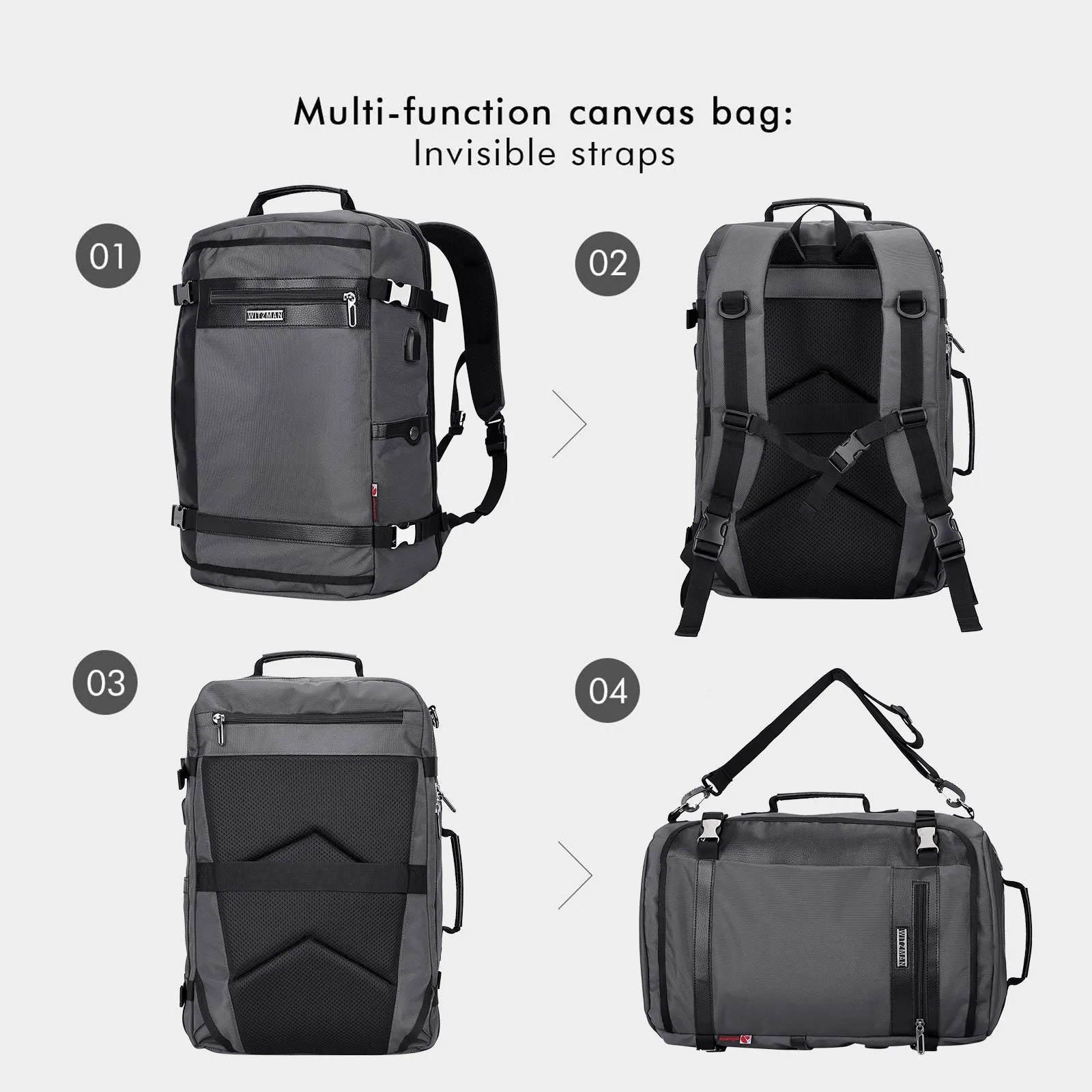 Travel Carry On Luggage Backpack