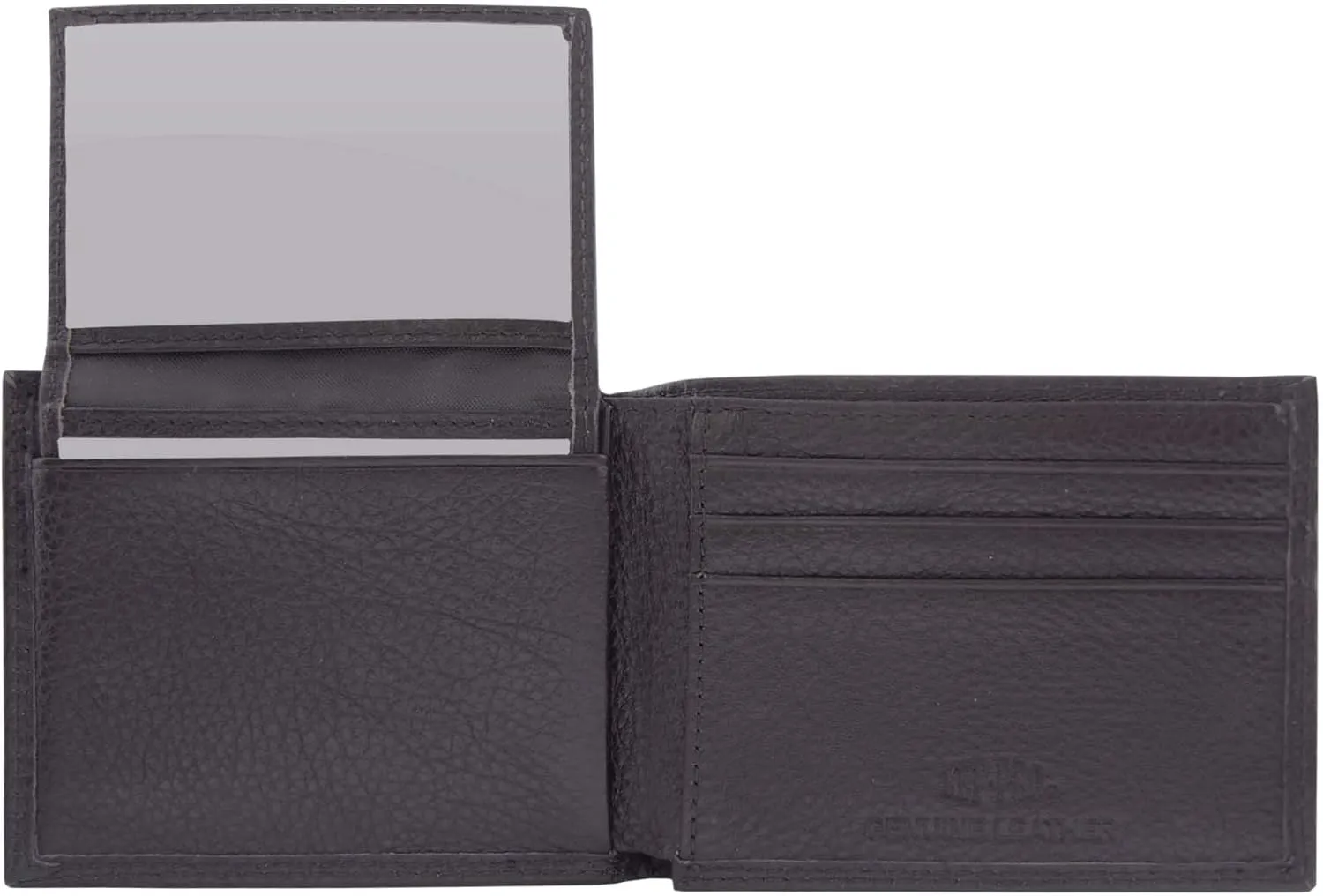 ZEP-PRO NCAA Georgia Bulldogs Pebble Grain Leather Bifold Concho Wallet